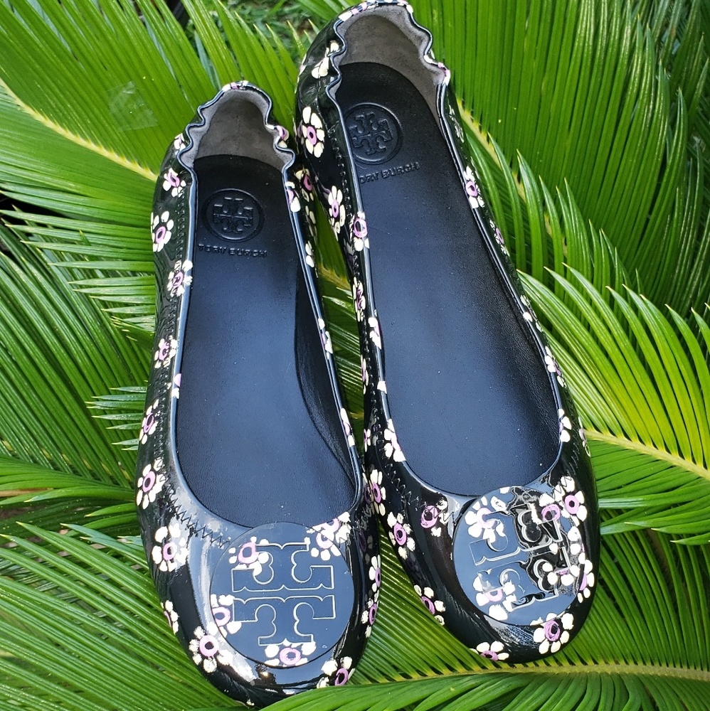 Floral Minnie Flats